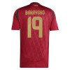 Original Fußballtrikot Belgien Bakayoko 19 Heimtrikot EURO 2024 Für Herren